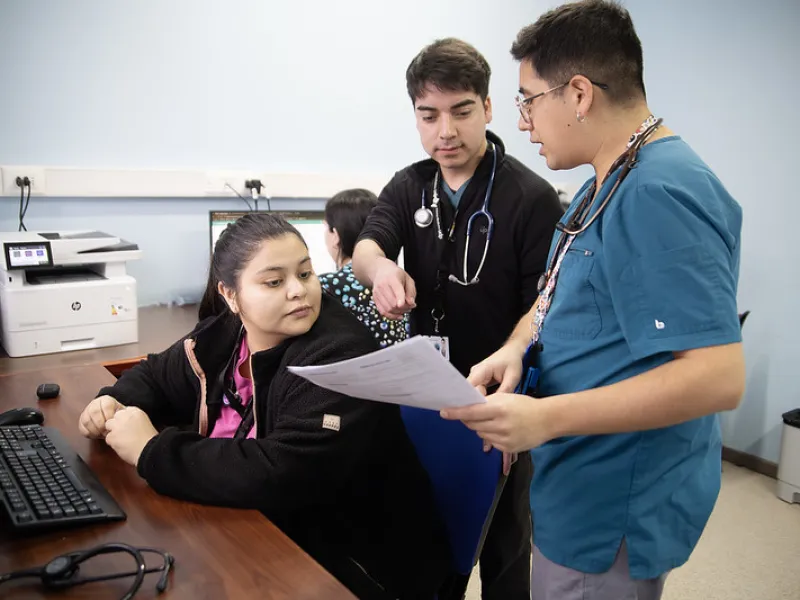 Alumnos de Universidad Diego Portales llegan a hacer internado a Hospital de Frutillar