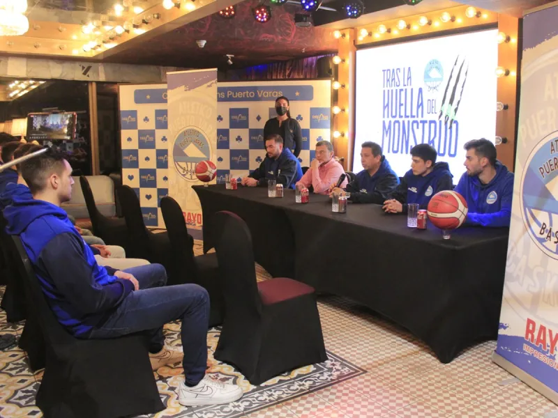 Atlético Puerto Varas realizó el lanzamiento oficial y presentación del equipo para la temporada LNB 2022-2023