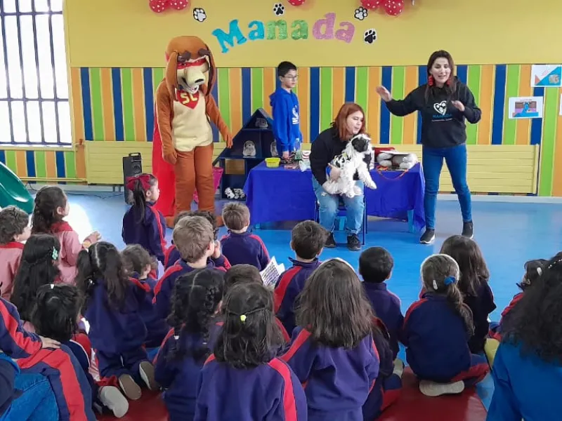 Se realizó bendición de mascotas en el Colegio Germania