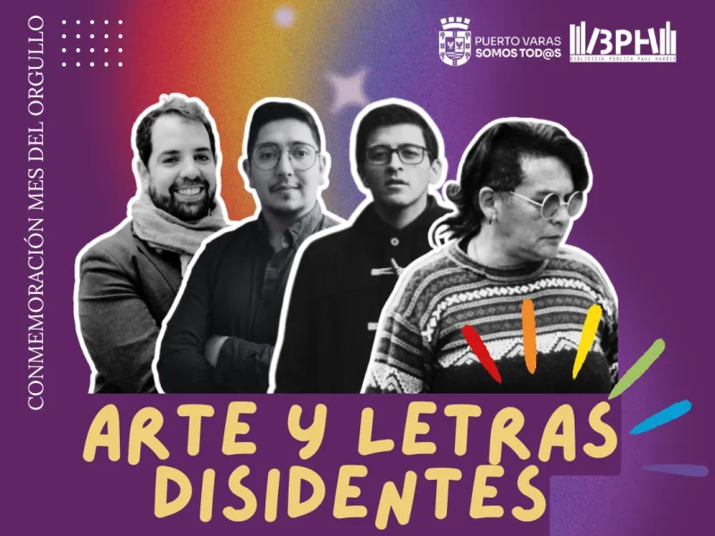 Biblioteca Paul Harris invita a jornada “Arte y Letras Disidentes” en el Mes del Orgullo