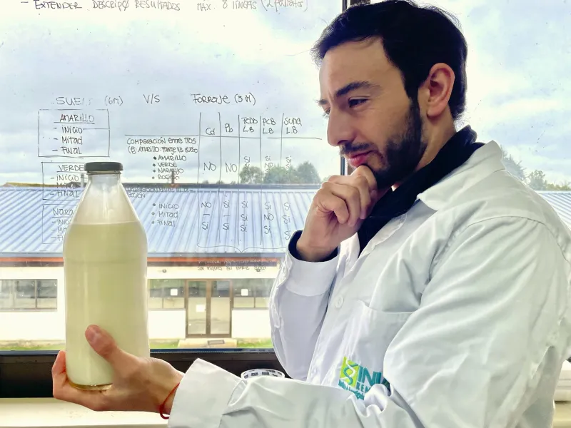 Buscan generar leche de vaca con propiedades funcionales