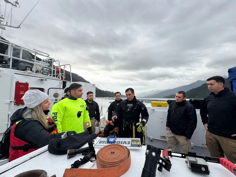 Caso hundimiento de embarcación en Cochamó: Fiscalía Regional de Los Lagos lideró diligencias investigativas