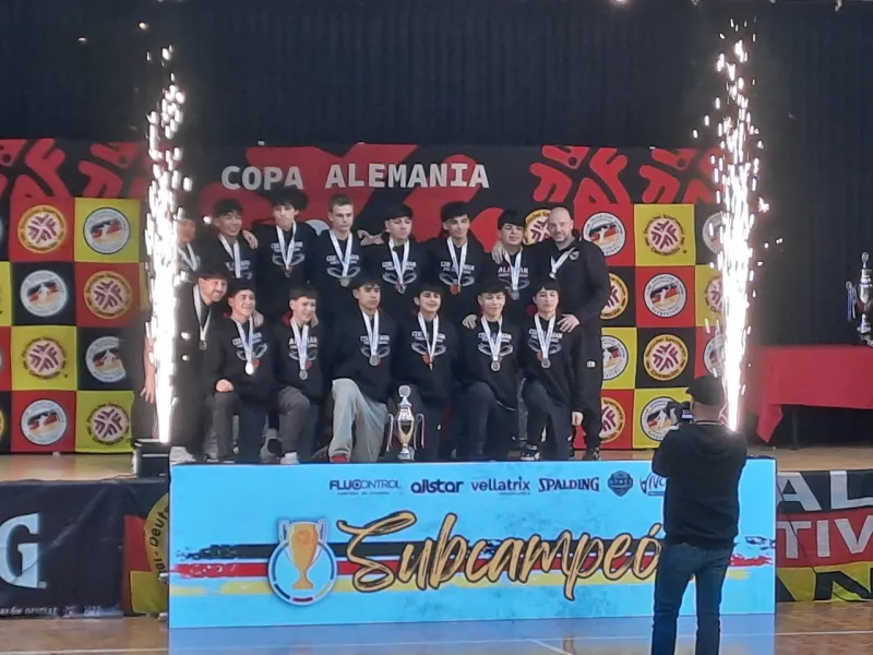 CDE Alemán de Puerto Varas cierra su participación en la Copa Alemania Menores 2025 con el subcampeonato U15 y el tercer lugar general por clubes