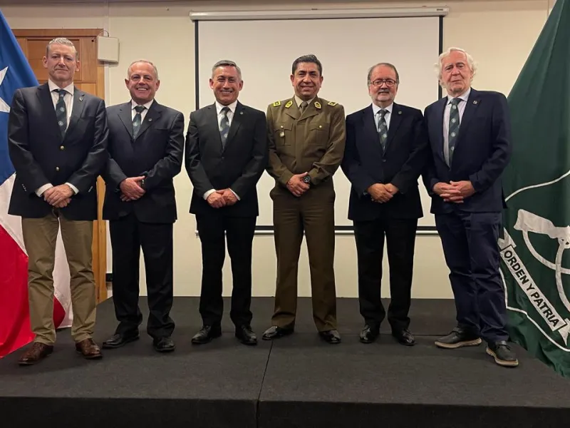 Círculo de Alguaciles de la Primera Comisaría de Puerto Varas Sub Oficial Mayor Javier Figueroa Manquemilla realizó cambio de Directiva