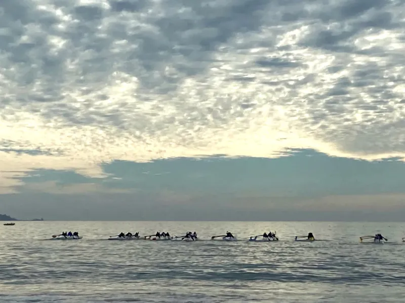 Club de Canoa Polinésica Viento Sur regresa del nacional de Larga Distancia con deportistas clasificados al próximo panamericano