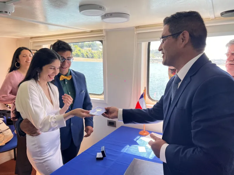 Comienzan inscripciones para Acuerdos de Unión Civil y Matrimonios en el mar