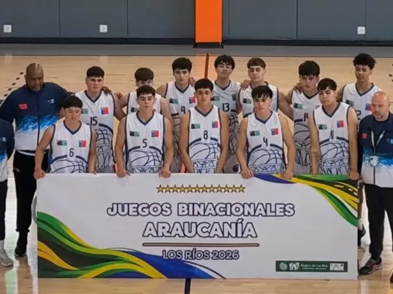 Con presencia puertovarina: selecciones femenina y masculina de Los Lagos clasificaron invictas a las finales del básquetbol en los Juegos de la Araucanía 2026