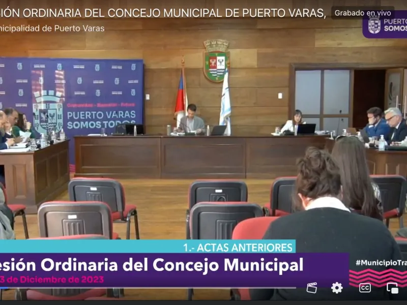 Concejo aprobó Presupuesto Municipal 2024 por $21.800 millones