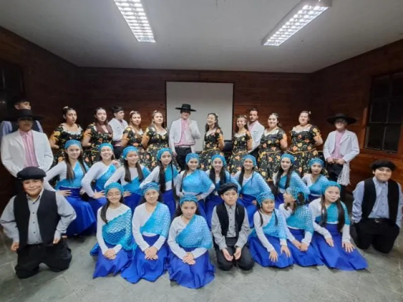 Conjunto Folklórico “Entre Ríos y Praderas” de Nueva Braunau Representa a Chile en 17° Festival Internacional en Argentina