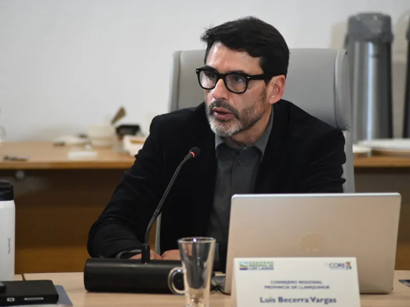 Consejero Luis Becerra Solicitó flexibilizar “Glosa de Emergencia” para dar respuesta oportuna a situaciones de catástrofes