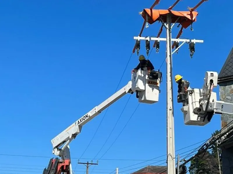 Corte de suministro eléctrico afectó de Frutillar a Chiloé