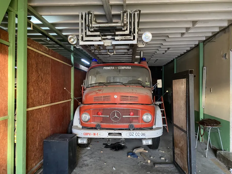Cuerpo de Bomberos de Puerto Varas priorizó carro Escala Mecánica ante el CORE Los Lagos