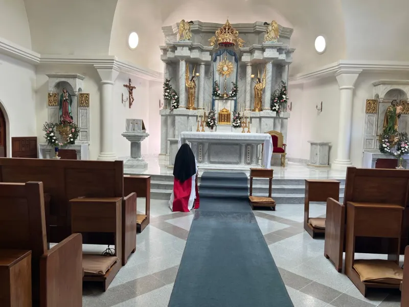 El Monasterio de Adoratrices Perpetuas del Santísimo Sacramento de Colonia Tres Puentes celebra 25 años desde su llegada a la zona