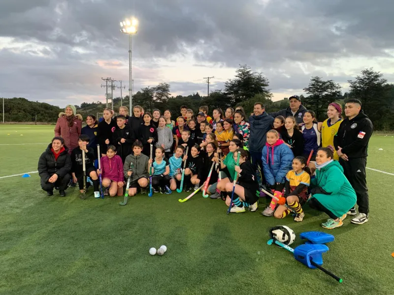 En Puerto Varas se llevó a cabo la Primera Concentración Regional  de la Federación Nacional de Hockey Zona Sur