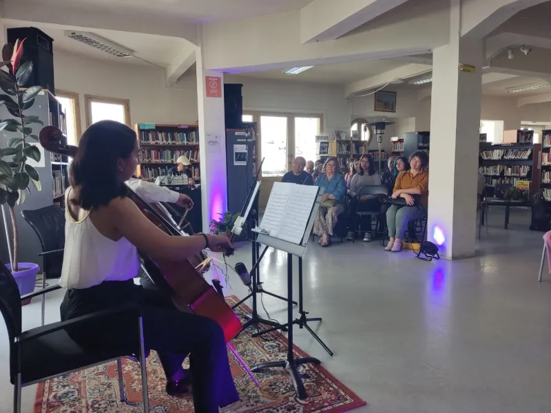 Exitosa primera sesión de “Melodías en la Biblioteca”