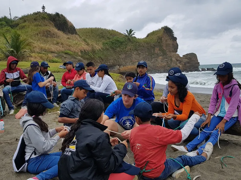 Exitoso Encuentro de Brigadas Scouts Chile - Ecuador en Cabo San Francisco, participó la Brigada Piloto Pardo de Puerto Varas 