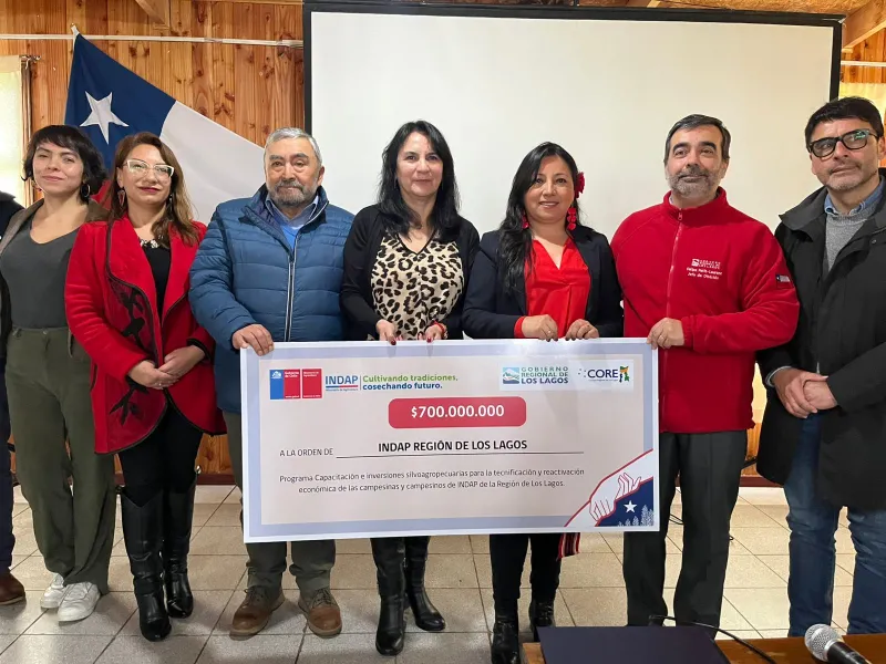 Lanzan en Fresia programa de Inversiones Silvoagropecuarias para agricultores de INDAP