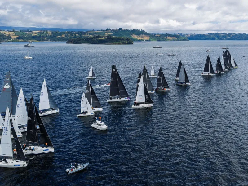 Largó la regata Chiloé Bicentenario, el rally de las velas