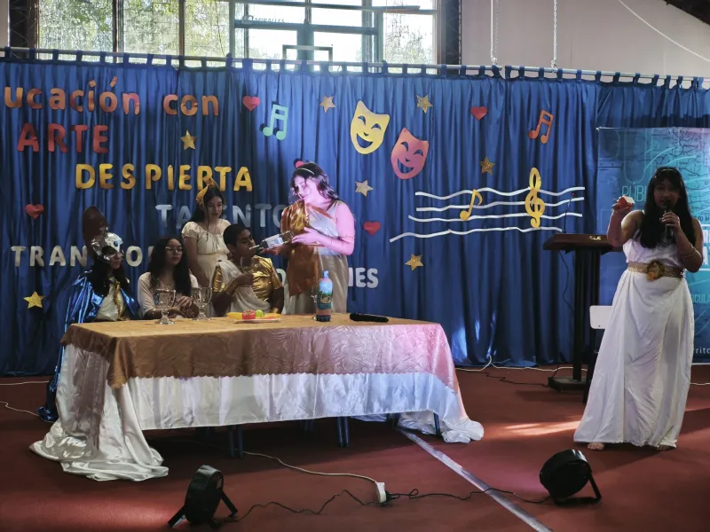 Llanquihue cierra talleres artísticos MINEDUC con muestra que destacó el valor del arte en la educación