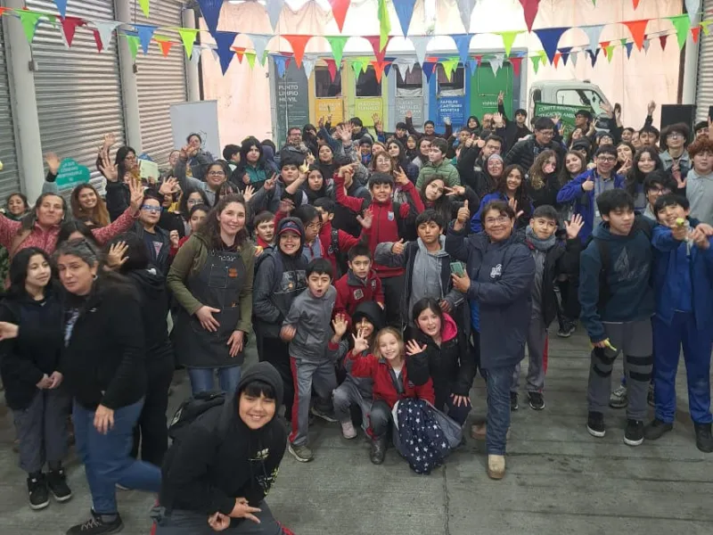 Llanquihue se transformó en un aula ambiental durante el Patatour Ecoeducativo