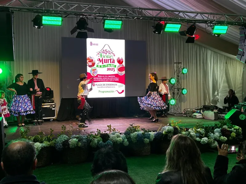 Más de 10 mil personas participaron durante 3 días de la tradicional “Fiesta de la Murta de Ensenada”