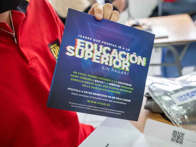 Más de 3.750 alumnos TP de la Región de Los Lagos recibieron información útil para acceder a la educación superior