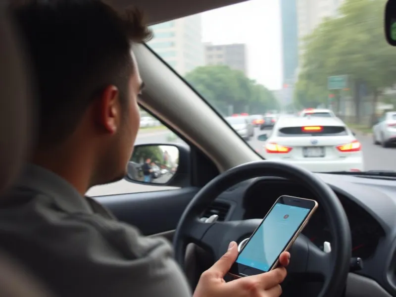 Más del 50% de las personas en Chile admite usar el celular mientras conduce