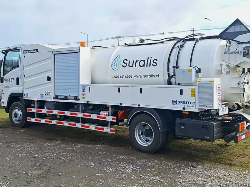 Nuevo camión de última tecnología reforzará mantención del alcantarillado en diez comunas de la Provincia de Llanquihue