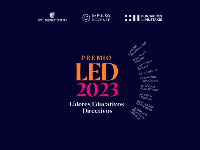 “Premio LED” busca destacar a Directores que están transformando la educación en Chile