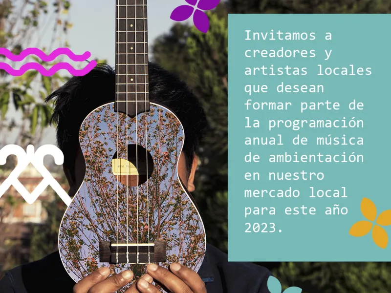 ¿Quieres que tu música se escuche en Galpón Pío Nono?: Fundación Licarayén invita a músicos locales a ser parte del Mercado Local