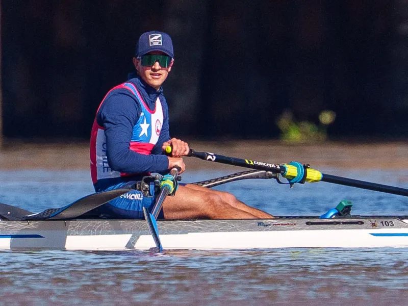 Remero del Club Viento Sur clasificó a la final de single masculino en los Juegos Suramericanos 2026