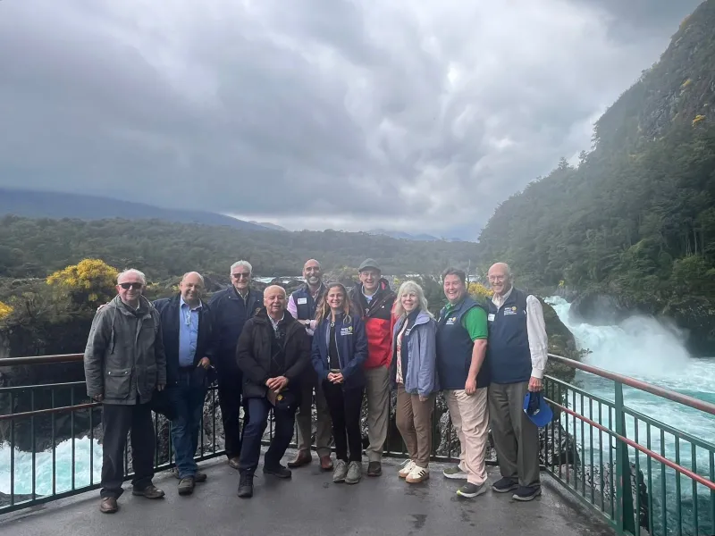 Rotarios de Oklahoma, Arkansas y Misuri en EEUU visitan Club Rotary de Puerto Varas