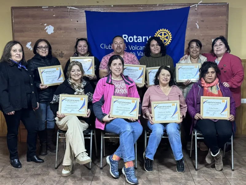 Rotary Club Entre Volcanes de Puerto Varas capacitó en Reciclaje Textil