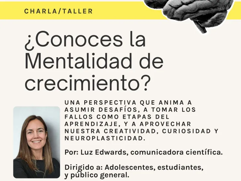 Todos invitados a Conversatorio gratuito para descubrir el poder de la "Mentalidad de Crecimiento"