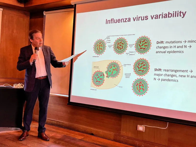 USS fortalece vinculación internacional en investigación sobre enfermedades infecciosas virales