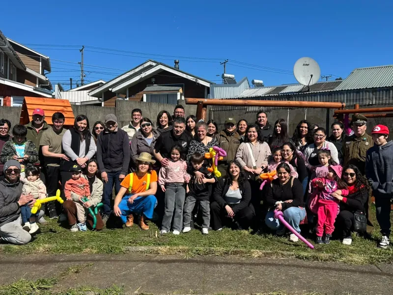 Vecinos de Alto Brisas inauguraron parque de juegos infantiles con enfoque inclusivo y sustentable