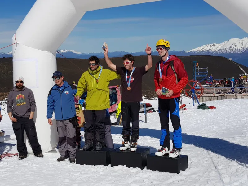 Volcán Osorno fue el escenario de la Primera Fecha del Campeonato Nacional de Esquí de Montaña 2018