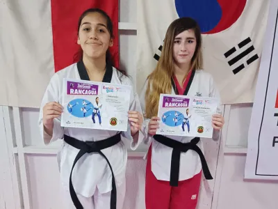 Academia local de Taekwondo WT In Nae obtuvo excelentes resultados en Campeonato Internacional Gran Rancagua