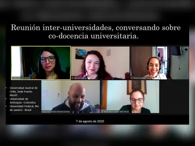 Académicas de la UACh participan en grupo de investigación pedagógico internacional 