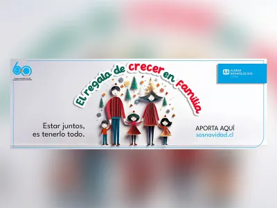 Aldeas Infantiles SOS Chile lanza su campaña solidaria para que más niños y niñas vivan el verdadero espíritu navideño