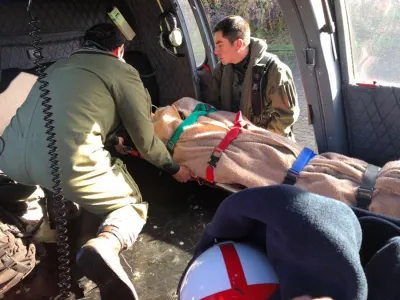 Armada realizó aeroevacuación médica de urgencia desde Melinka a Puerto Montt 