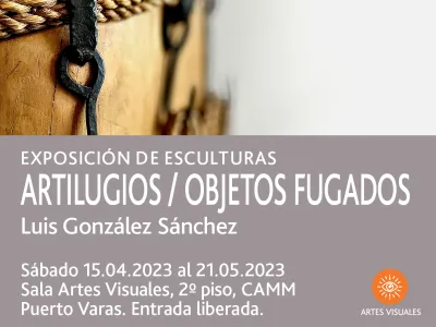 Artilugios/ Objetos Fugados de Luis González Sánchez se inaugura en el CAMM