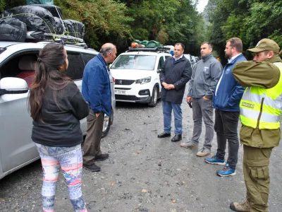 Autoridades de Transporte de las regiones de Los Lagos y Aysén participaron en fiscalización en Ruta Bimodal