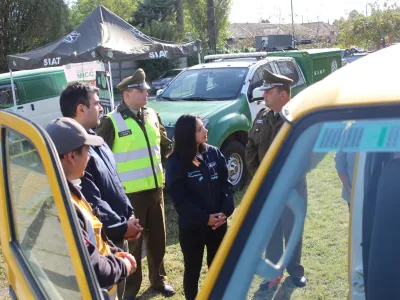 Autoridades fiscalizaron transportes escolares tras inicio de año académico