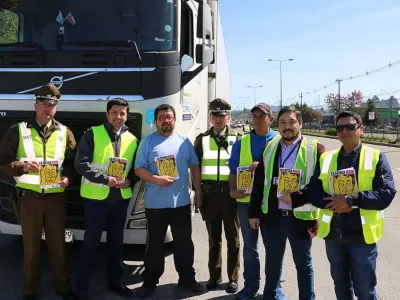Autoridades lanzaron campaña “La Fatiga Mata” dirigida a conductores de camiones y buses interurbanos