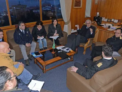 Autoridades Regionales analizan protocolo de manejo de la carga del Seikongen  