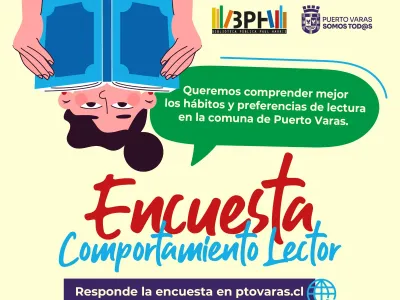 Biblioteca Municipal Paul Harris invita a la comunidad a participar de encuesta de comportamiento lector
