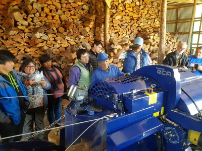 Capacitan en Gestión Empresarial y Secado de Leña a beneficiarios del Programa "Leña Más Seca 2018" de la región de Los Lagos