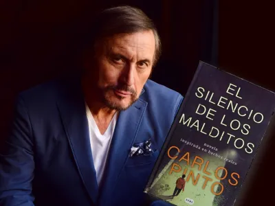 Carlos Pinto incursiona como escritor y presenta en Frutillar su novela “El Silencio de Los Malditos”