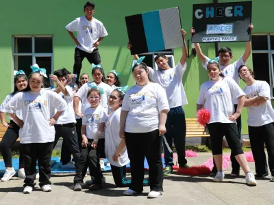 Cheerleaders de Escuela ASPADEP será el primer equipo inclusivo en representar a Chile en sudamericano de la especialidad  